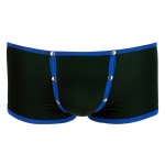 Ανδρικό Μπόξερ Μαύρο με μπλε λωρίδες Men´s Pants Black