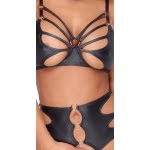 Μαύρο σετ με κρίκους Cottelli Collection