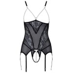 Μαύρο σετ με πέρλες Cottelli Collection