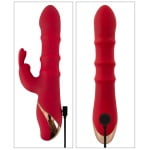 Δονητής Κουνέλι Rabbit Vibrator Moving Rings