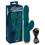 Δονητής Κουνέλι Thumping Rabbit Vibrator with Moving Ring