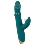 Δονητής Κουνέλι Thumping Rabbit Vibrator with Moving Ring