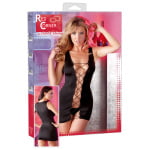 Μίνι φόρεμα με χιαστό δέσιμο Μαύρο Party Mini Dress with lacing