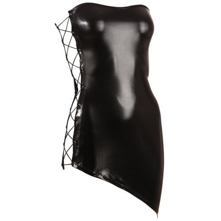 Στράπλες ασύμμετρο μίνι φόρεμα Party Mini Dress Strapless