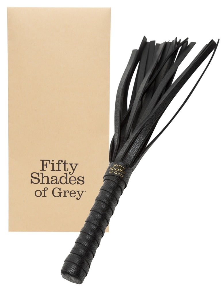 50015440000_polyteles_mastigio_bound_to_you (2) Πολυτελής μαστίγιο Bound to You Small Flogger Fifty Shades of Grey