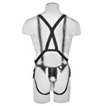 Ρεαλιστικό Κούφιο Στραπόν με Τιράντες Hollow Strap-On Suspender System
