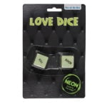 Ζάρια που φωσφορίζουν Glow in the Dark Love Dice