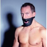 Δερμάτινο φίμωτρο στόματος Σιλικόνης Leather Gag silicone soft Zado