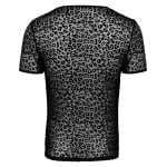 Διάφανη λεοπάρ μπλούζα Noir Handmade