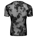 Διάφανη φλοράλ μπλούζα Noir Handmade