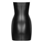 Κροκό μίνι φόρεμα Noir Handmade