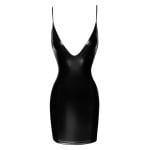 Μίνι εξώπλατο φόρεμα Noir Handmade