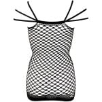 Μίνι Φόρεμα Δίχτυ Χωρίς Ραφές Μαύρο Lingerie Dress S-L