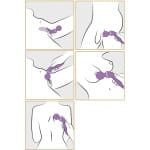 Συσκευή Μασάζ Σιλικόνης Διπλής Χρήσης Duo Wand Massage-Her