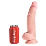 Ρεαλιστικό ομοίωμα πέους με όρχεις Triple Density Cock with Balls
