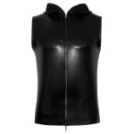 Φιδέ μπλούζα με κουκούλα Noir Handmade