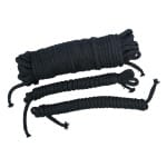 Βαμβακερό Σχοινί Μαύρο Bondage Ropes