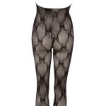 Ολόσωμο καλσόν Μαύρο Catsuit open bust