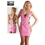 Σέξι Μίνι Ροζ Φόρεμα Βινυλίου Vinyl Mini Dress pink