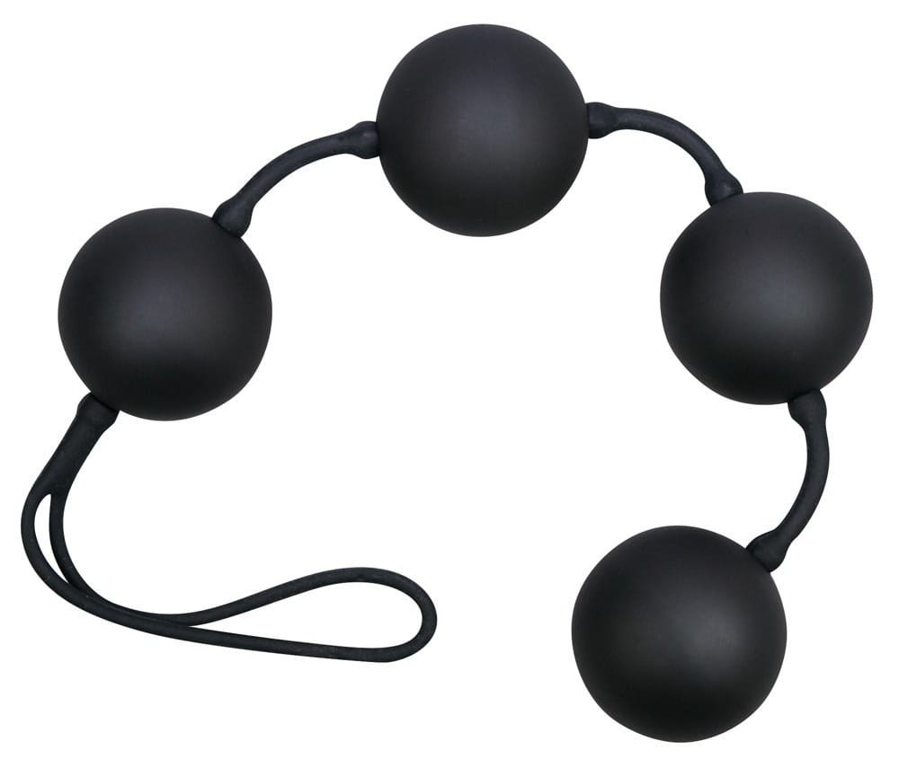 05060100000-veloudines-erotikes-bales-4-velvet-balls (1) Βελούδινες Ερωτικές Μπάλες Velvet Balls 4 Black