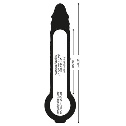Διάφανο Μανίκι Πέους Penis sleeve Crystal Clear