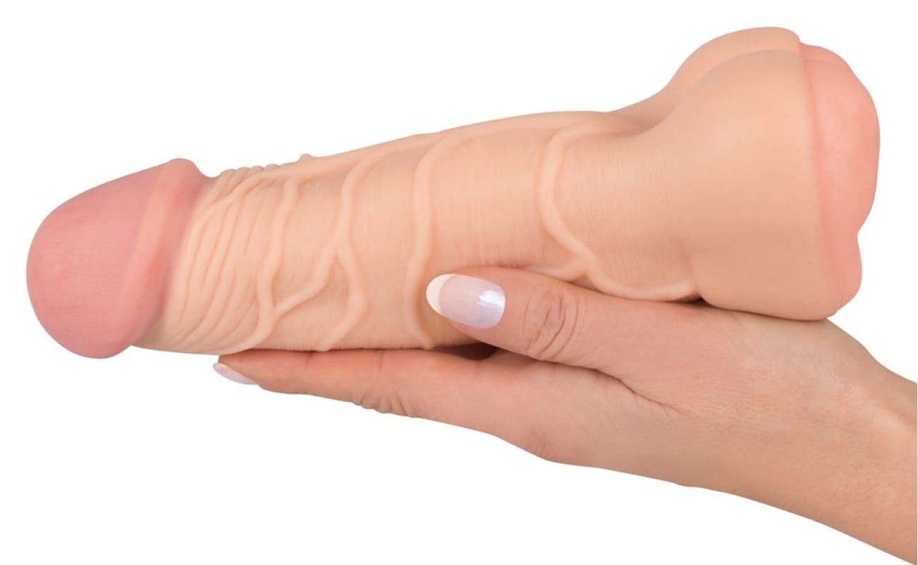 nature skin realistic dildo sleeve