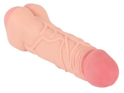 2 σε 1 Ομοίωμα Πέους + Αυνανιστήρι 2in1 Extension + Masturbator