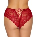 Σέξι κόκκινο εσώρουχο με κορδέλα Cottelli Collection
