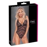Δαντελένιο μαύρο κορμάκι χωρίς καβάλο Cottelli Collection