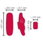 Δονητής Κλειτορίδας RC Panty VIbrator lay-on