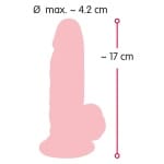 Ρεαλιστικό ομοίωμα πέους Bendable Small Dildo