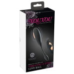 Δονητής Με Χειριστήριο RC Vibrating E-Stim Love Ball