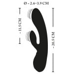 Διπλός Δονητής E-Stim Rabbit Vibrator