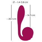 Δονητής Bendable Spot-on Vibrator