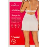 Νυφικό σετ babydoll με στρίνγκ Obsessive