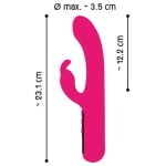 Δονητής Κουνέλι Pink Sunset Rabbit Vibrator