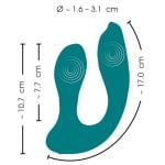 Διπλός Δονητής RC Hands-free Vibrator