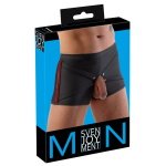Μαύρο μποξεράκι με δαχτυλίδι πέους Svenjoyment