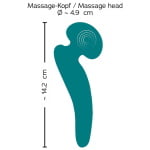 Δονητής Ράβδου Flexible Wand