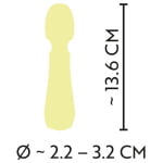 Μίνι Εύκαμπτος Δονητής Mini Vibrator