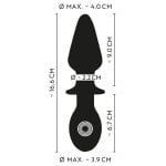 Πρωκτική Σφήνα Double-ended Butt Plug with Vibration