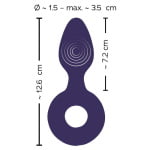 Πρωκτική Σφήνα Vibrating Butt Plug