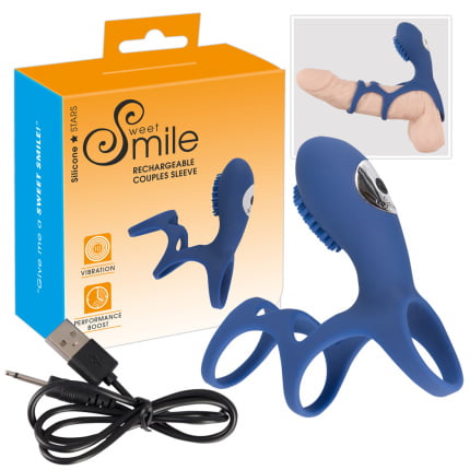 Δαχτυλίδι πέους Rechargeable Couple Sleeve
