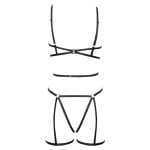 Σέξι σετ από ιμάντες με στρίνγκ Cottelli Collection