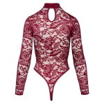 Κόκκινο δαντελωτό κορμάκι Cottelli Collection