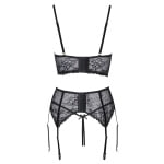 Σετ ζαρτιέρας με έξω το στήθος Cottelli Collection