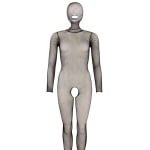 Ολόσωμο διχτυωτό με μάσκα Catsuit Mask