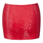 Κόκκινη φιδέ μίνι φούστα Cottelli Collection