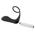 Δονητής Προστάτη με Δαχτυλίδι Ring & Plug