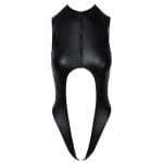 Κορμάκι δερματίνης με ανοιχτό καβάλο Cottelli Collection